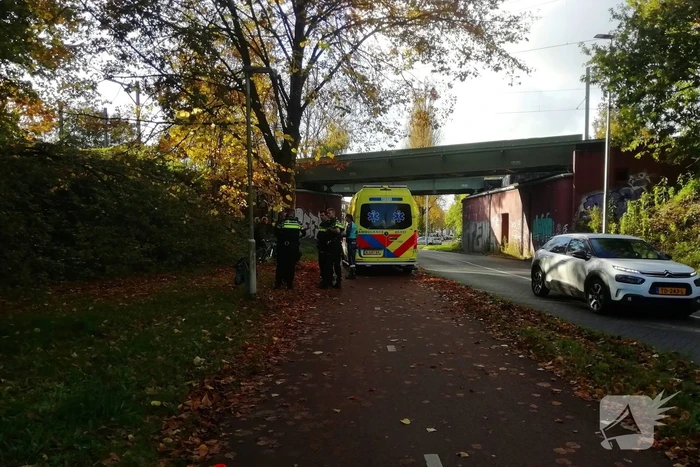 Voetganger gewond bij botsing met fietser