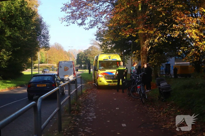 Voetganger gewond bij botsing met fietser