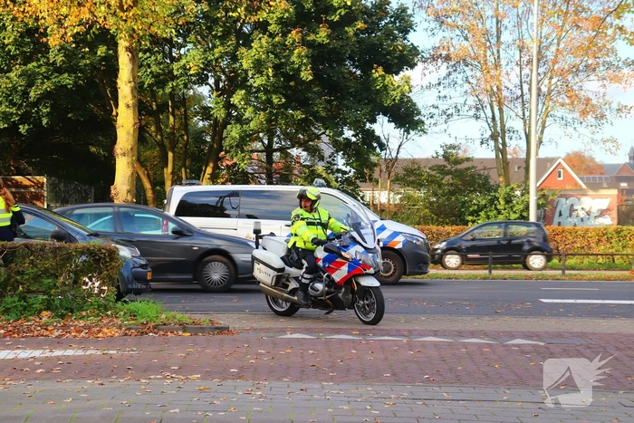 Grote verkeerscontrole in stad