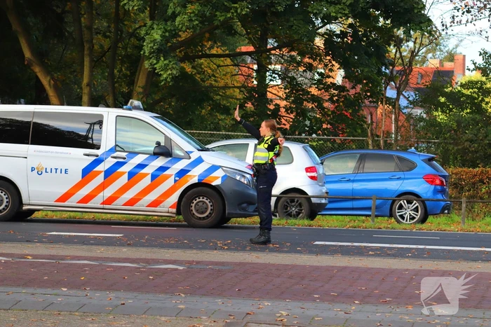 Grote verkeerscontrole in stad