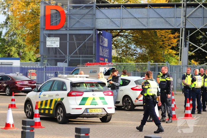 Grote verkeerscontrole in stad