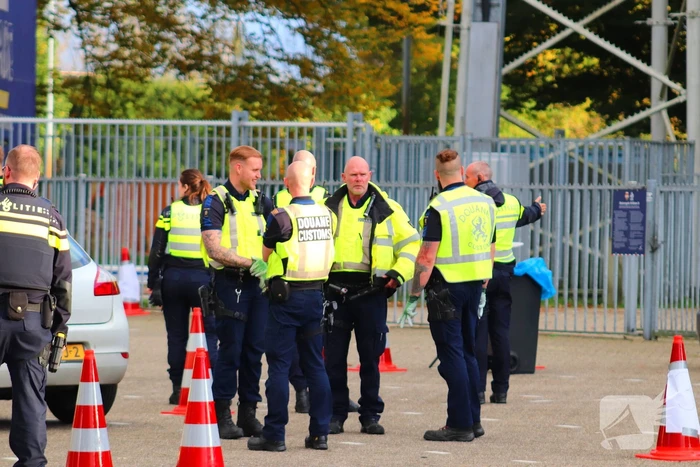 Grote verkeerscontrole in stad