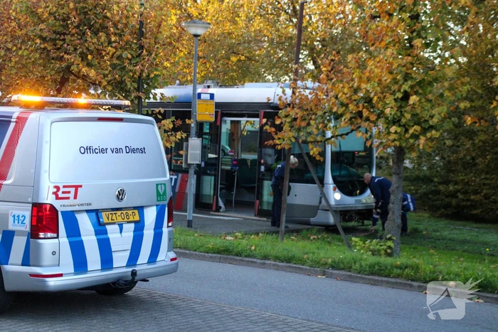 Personenwagen in botsing met tram