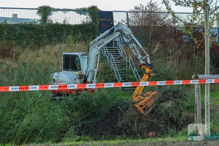 Lichaam gevonden tijdens baggerwerkzaamheden in sloot