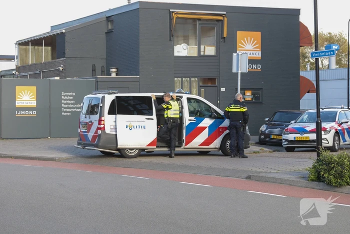 Melding van vuurwapen bij conflict