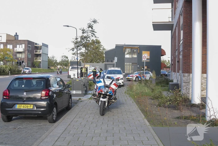 Melding van vuurwapen bij conflict