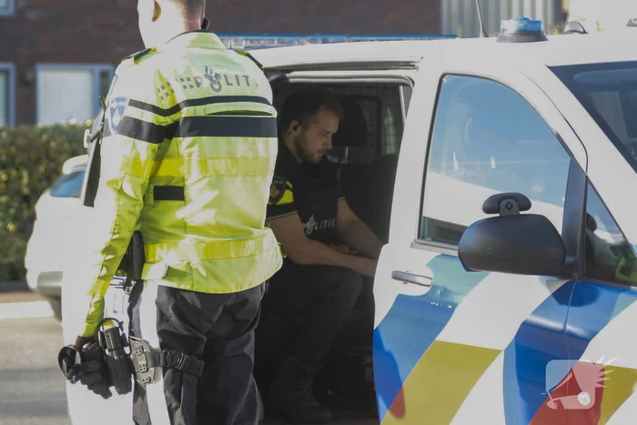 Melding van vuurwapen bij conflict