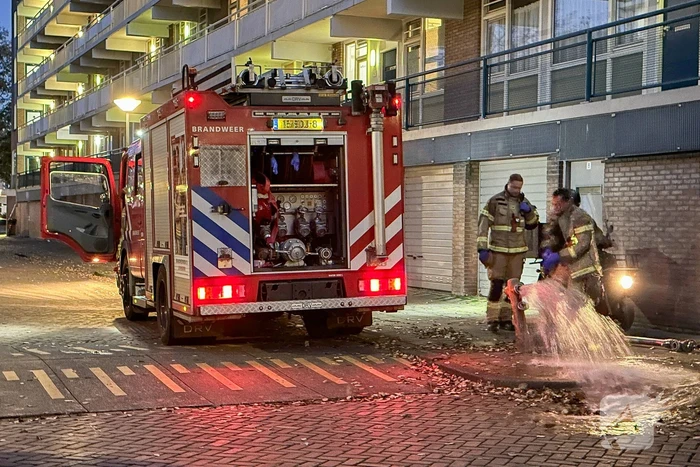 Balkonbrand slaat over naar buren