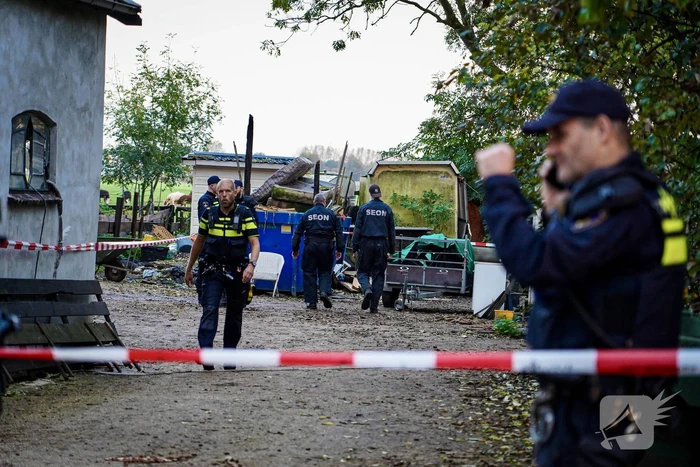 Politie treft cocaïnewasserij aan in caravan