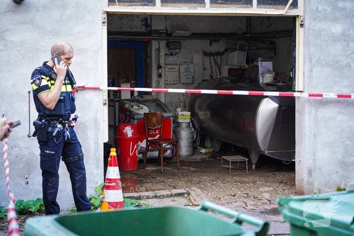 Politie treft cocaïnewasserij aan in caravan