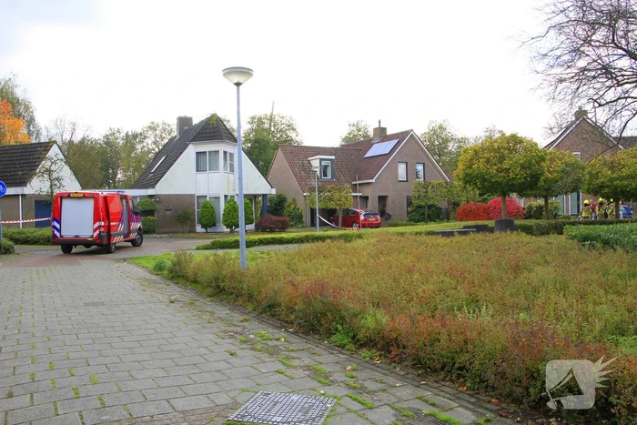 Bewoner doorboord gasleiding