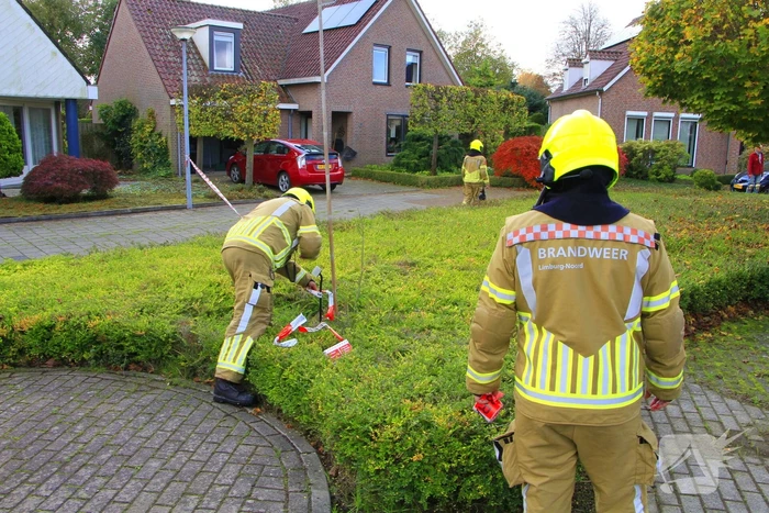 Bewoner doorboord gasleiding