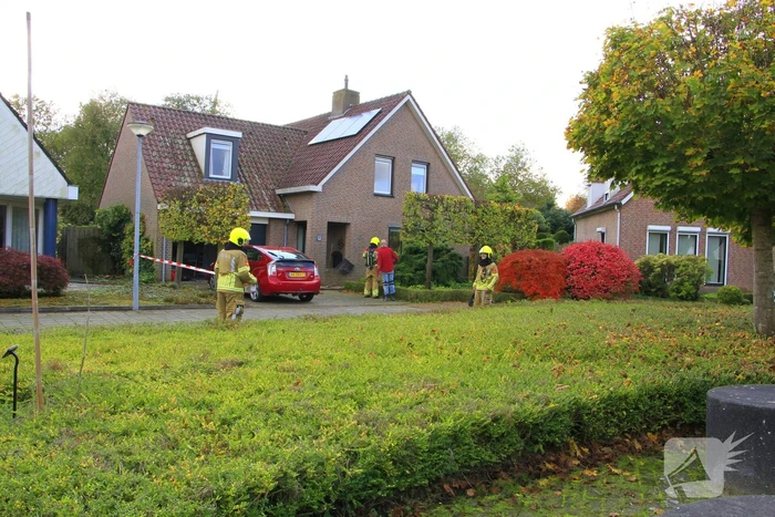 Bewoner doorboord gasleiding