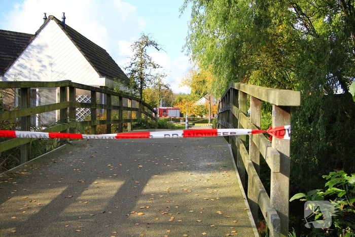 Bewoner doorboord gasleiding