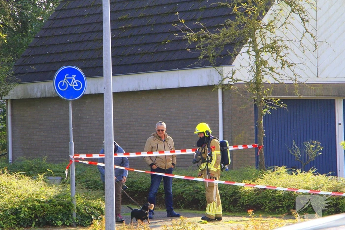 Bewoner doorboord gasleiding