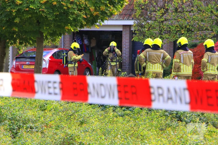 Bewoner doorboord gasleiding