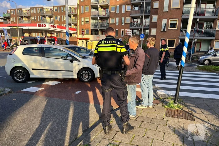 Aanrijding tussen fietser en automobilist