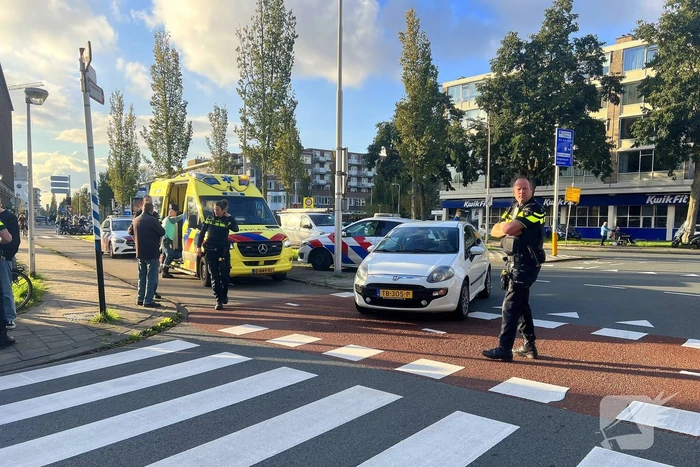Aanrijding tussen fietser en automobilist