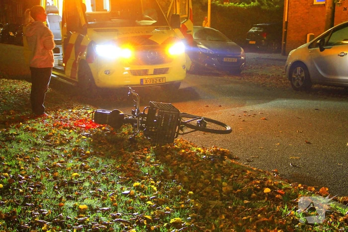Kind op fiets geschept door automobilist, traumateam opgeroepen