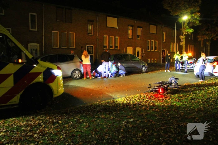 Kind op fiets geschept door automobilist, traumateam opgeroepen