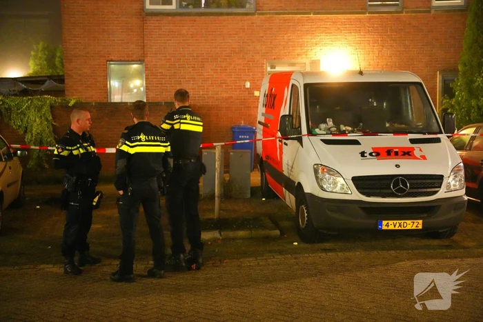 Schade aan voordeur na explosie