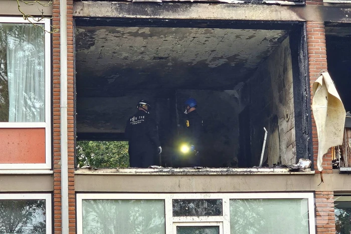 Forensisch onderzoek naar explosie bij flat