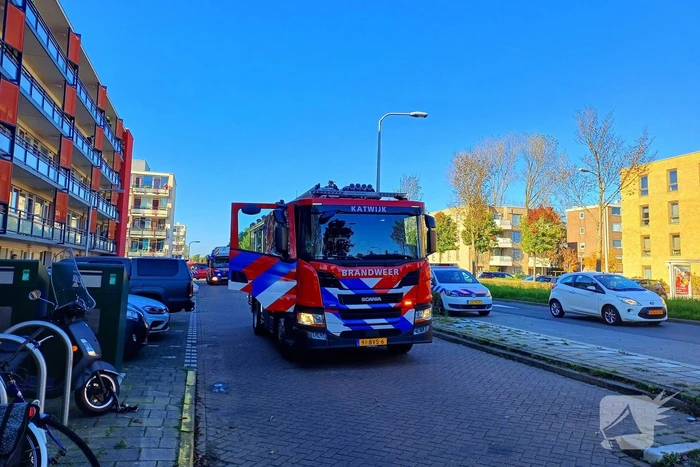 Vetpan zorgt voor brandmelding in flatwoning