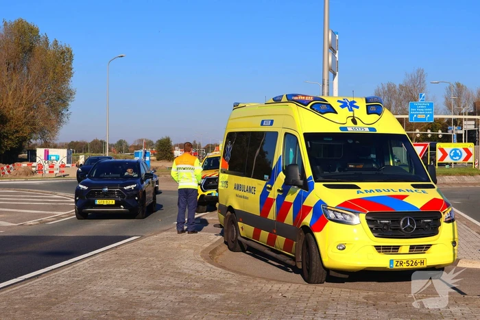 Fietser loopt flinke hoofdwond op na val van fiets