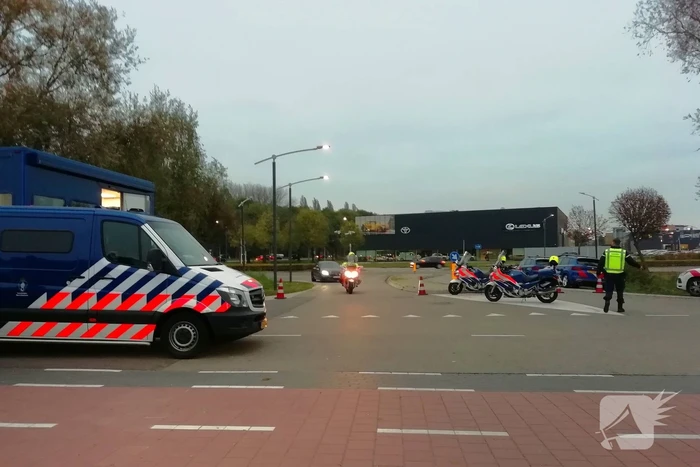 Grote verkeerscontrole door Koninklijke Marechaussee