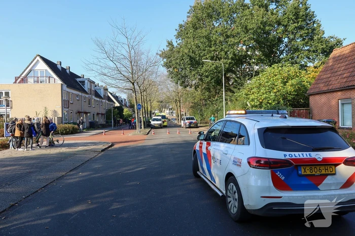 Automobilist en persoon op fatbike met elkaar in botsing