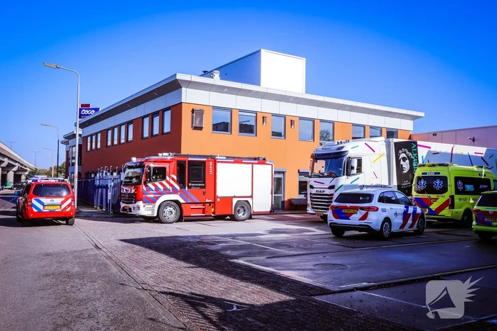 Ongeval in bedrijfspand van Drukkerij Wilco