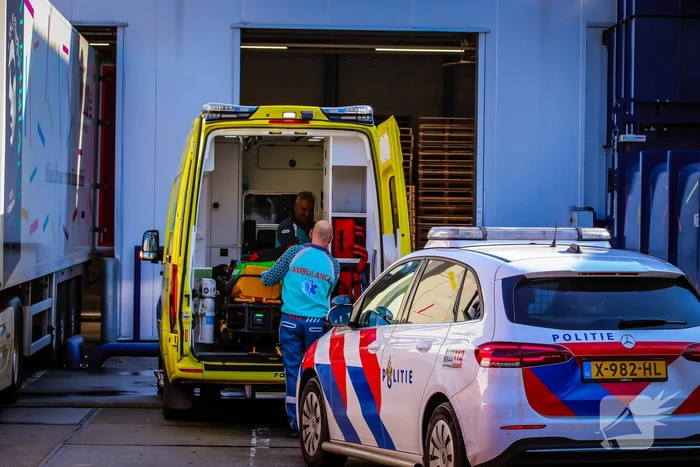 Ongeval in bedrijfspand van Drukkerij Wilco