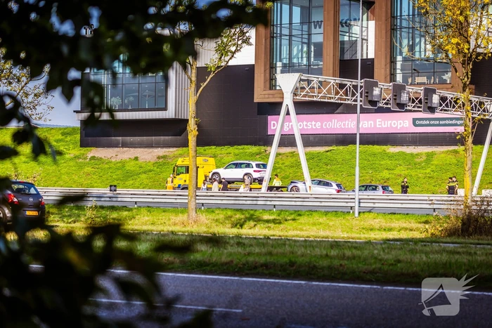 Schade bij aanrijding met meerdere voertuigen