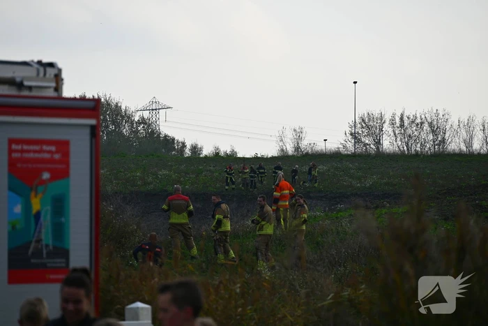 Brandweer ingezet voor persoon in drijfzand