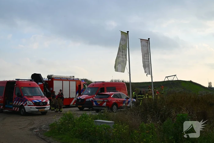 Brandweer ingezet voor persoon in drijfzand