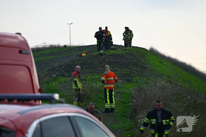 Brandweer ingezet voor persoon in drijfzand