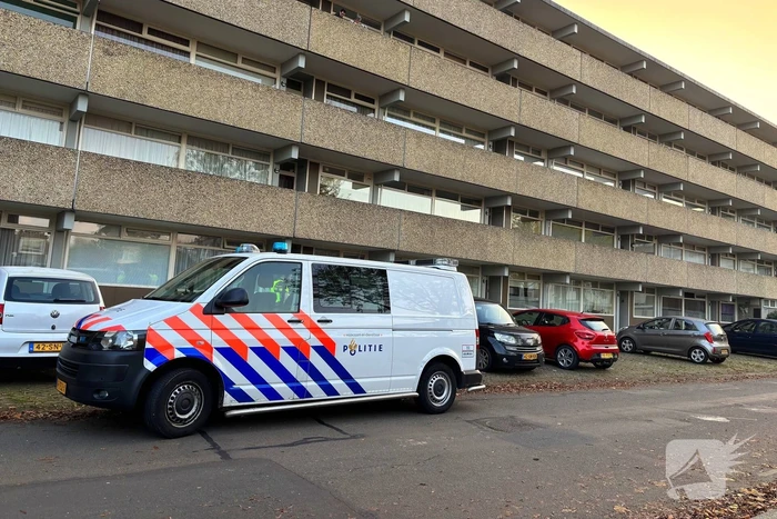 Ambulance controleert automobilist