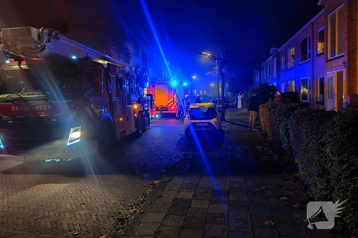 Brandweer ingezet voor gaslucht in woning