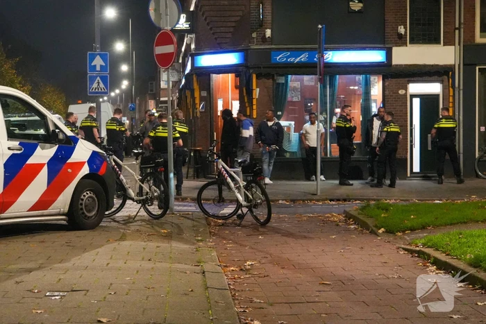 Grote politie-inzet na vechtpartij in café