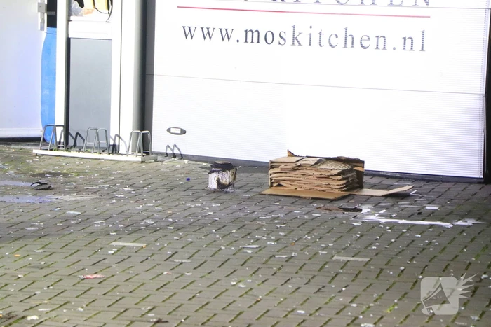 Weer een explosie bij bedrijfspand