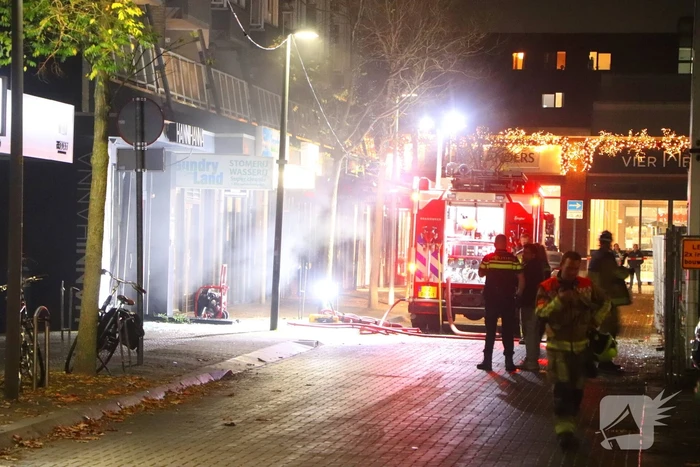Enorme schade na explosie bij kapperszaak