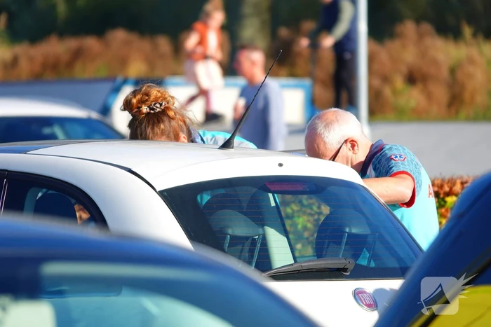 Schade bij ongeval op parkeerplaats