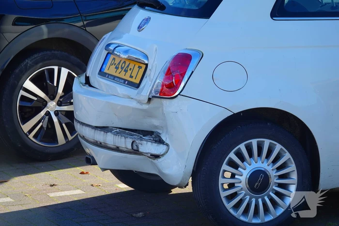 Schade bij ongeval op parkeerplaats