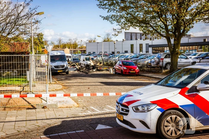Onderzoek naar brand in bouwkeet