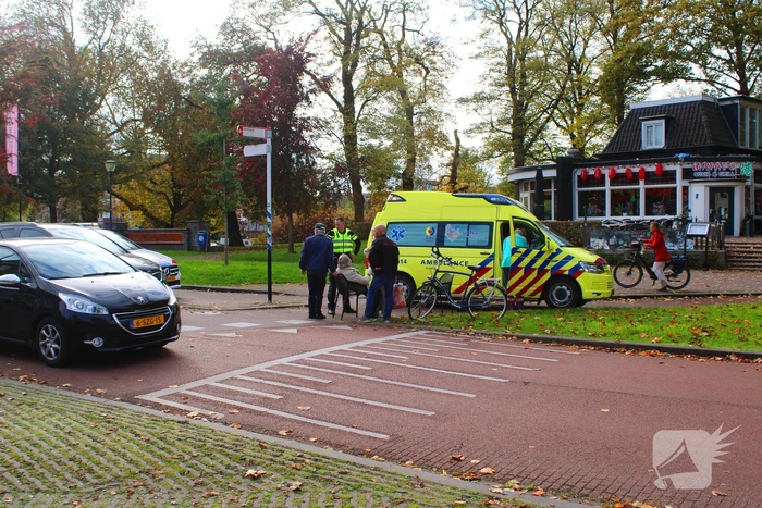 Fietser geschept door automobilist