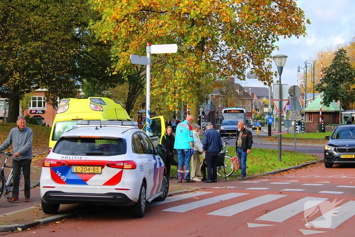 Fietser geschept door automobilist