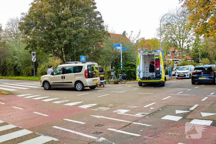 Fietser gewond bij aanrijding met automobilist