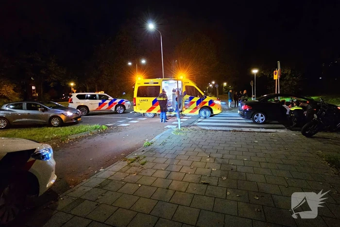 Fatbiker gewond door botsing met auto