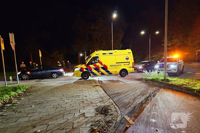 Fatbiker gewond door botsing met auto