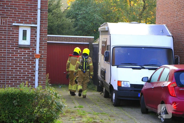 Omgeving afgezet na gaslucht